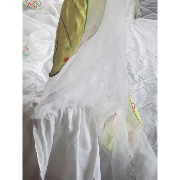 Pottery Barn Girl's Bed Skirt Cottage Core White Floral 26x52x11 Inches - Picture 3 of 5